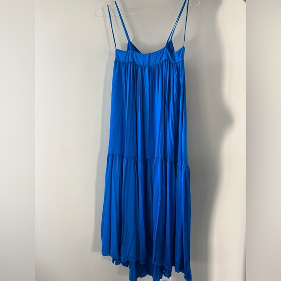 Zara Blue Midi Dress - Picture 3 of 4